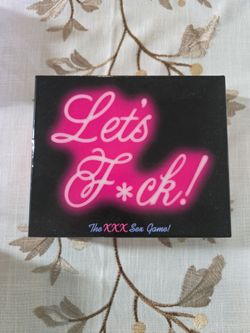 Let's F!#%k adult board game