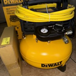 DeWalt Compressor and Brad Nailer Combo Kit