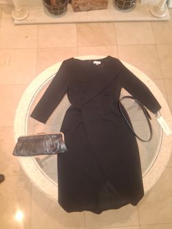 Black Dress And Clutch Bag, Ropa De Mujer, Vestido De Mujeres