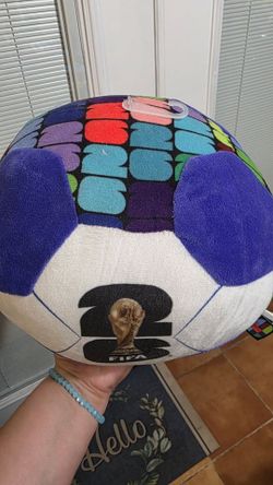 FIFA PLUSH BALL, NEW football/soccer