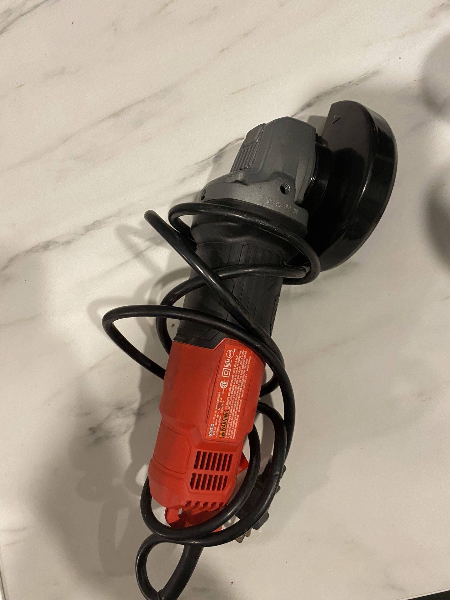 Craftsman Angle Grinder