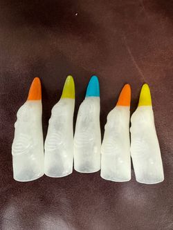 Halloween Silicone Witch Fingers Set of 10