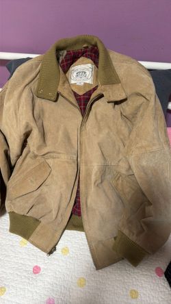 Super nice Jhon Ashford  Leather Suede Men Jacket