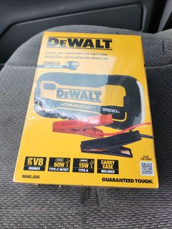 Dewalt jump starter