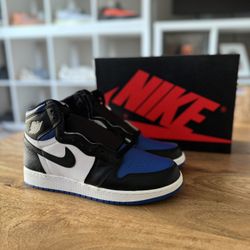 Jordan 1 Royal Toe Size 7y Deadstock 