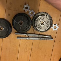 2 Sets Of Weights! Adjustable From 6lbs To 35 Lbs