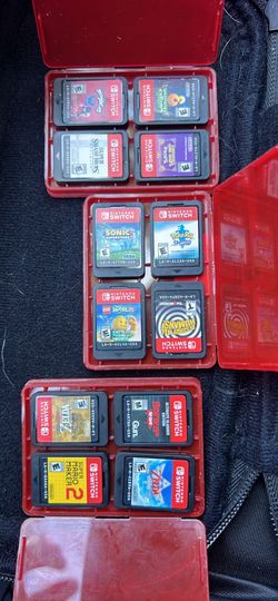 Nintendo Switch Games Bundle – Mario Kart, Smash Bros, Zelda & More – $350 OBO
