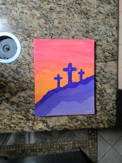 Painting Of Cross