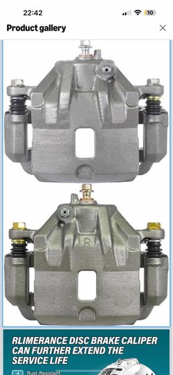 2 Front Left Right Disc Brake Caliper for Hyundai Sonata 2003 fits Hyundai Sonata 2.7L 2003 2004 2005, fits Kia Magentis 2.4L 2005 2006, fits Kia Mage