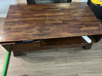 Nice study wood center table FREE