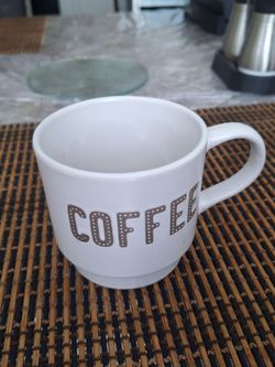 White Ceramic Coffee Mug