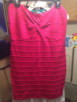 Strapless dress