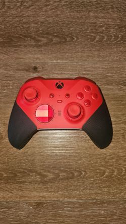 Microsoft xbox elite 2 controller red
