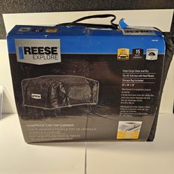 Reece Explore Roof Mount Rainproof Car Top Carrier 15 Cu. Ft. Capacity ⭐️NEW⭐️