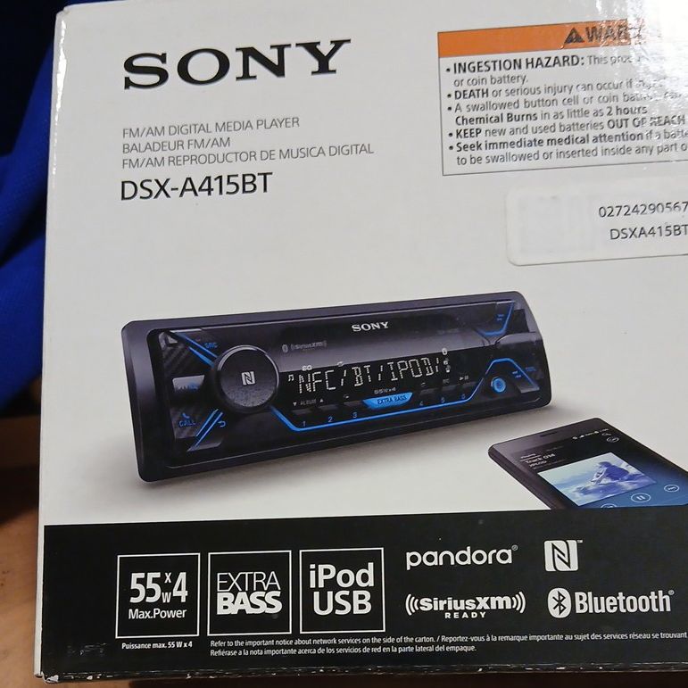Sony DSX-A415BT Digital Media Car Stereo