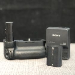 Sony a7IV Vertical Grip, Sony NP-FZ100 Battery Pack And Original Charger (lightly Used)