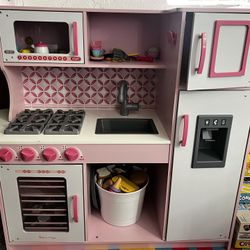 Wooden Play Kitchen 