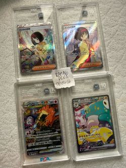 Pokemon TAG 10 slabs