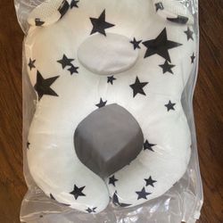 New Sealed Baby Star Cow Print Country Travel Pillow For Head Neck Support Stroller Car Seat Shopping Cart $5