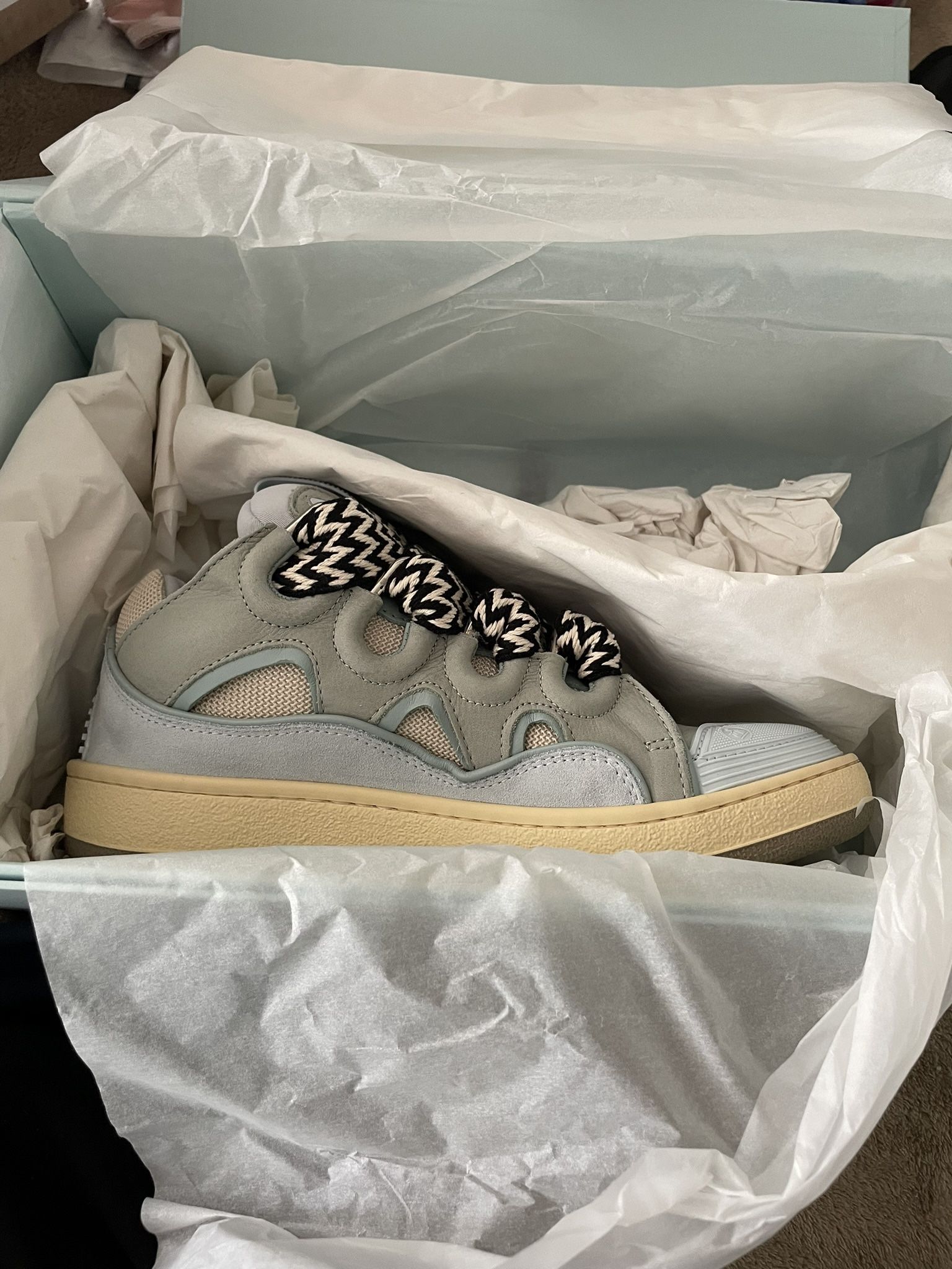 Blue Lanvins Size 37