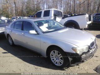 2004 BMW 745 4.4L S51733 Parts only. U pull it yard cash only.