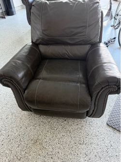Leather Seat Recliner