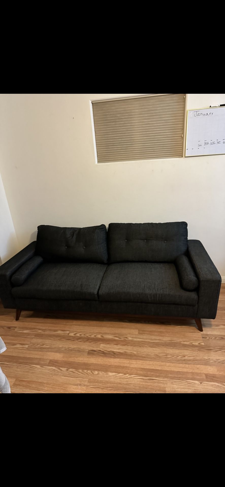 Grey Couch In Great Condition