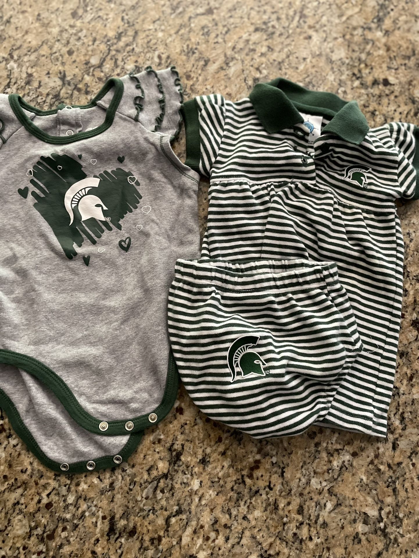 Michigan State Baby Attire