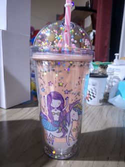 Pink Mermaid Cup