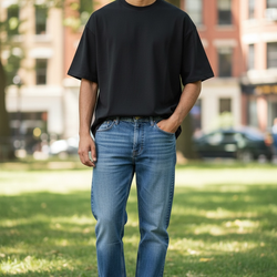 Levi’s 569 Jeans  Men’s  size 36 x  30 medium wash blue straight legs