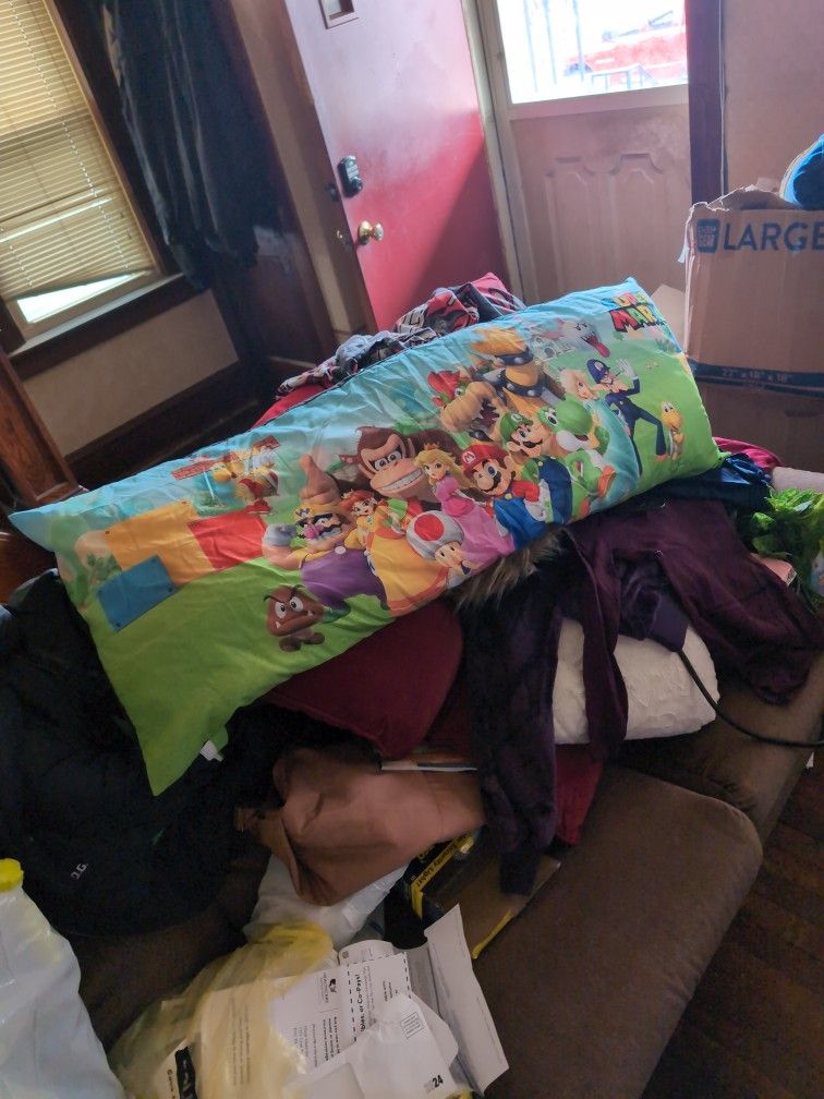Body Pillow And Blanket