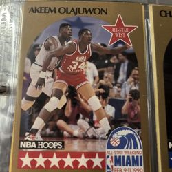 Akeem Olajuwon NBA HOOPS Trading Card 