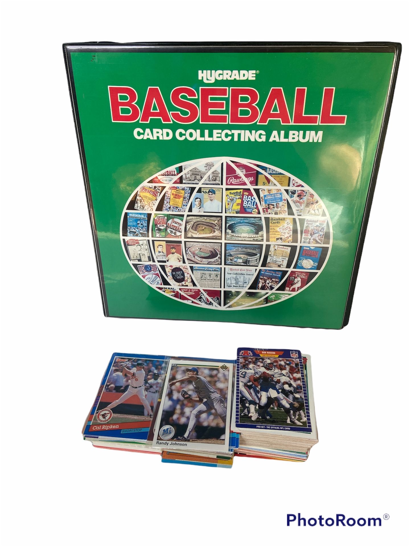 Vintage Baseball Card Collection MLB With Binder