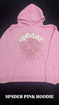 Sp5der Pink Hoodie