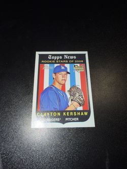 Clayton Kershaw 2008 Topps Heritage Rookie Stars of 2008 #595 (RC)