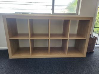 Kallax shelf cube storage 8 cube.