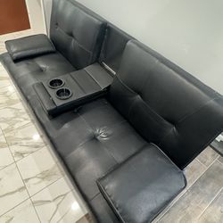 sofa w/ cup holder