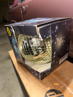 8-inch (20 cm) mirror disco ball