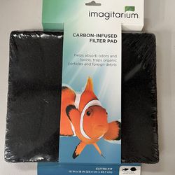 Carbon Infused Filter Pad For Fish Aquarium