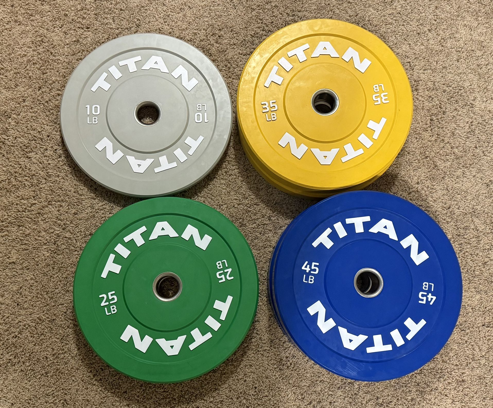 Home Gym Sale- Plates, Barbell, Adjustable Bench, Rowing Machine
