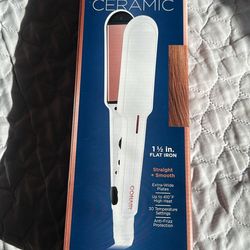 Conair double ceramic 1 1/2 inch flat iron