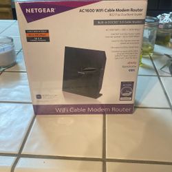 NETGEAR WIFI CABLE MODEM ROUTER