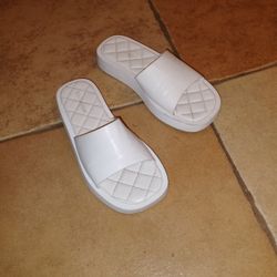 MaxMuxun White Sandals 