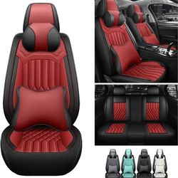 Universal Car Seat Covers (Black+red)