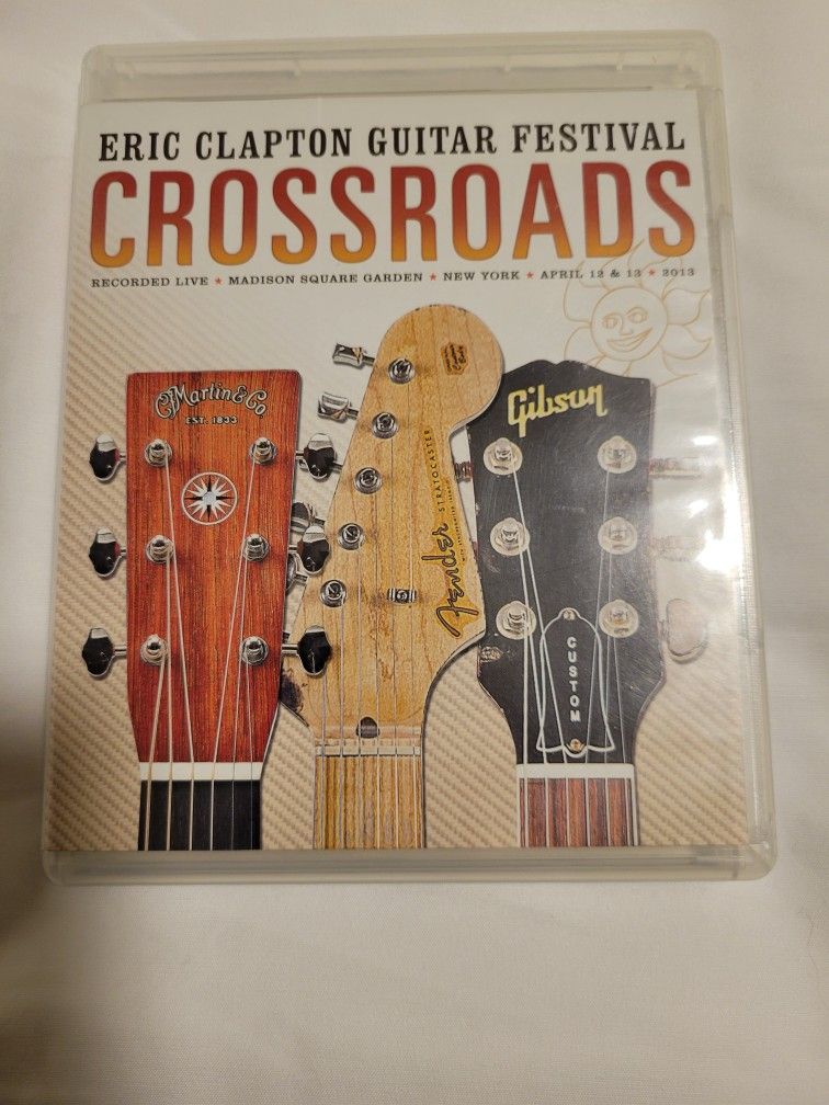 Eric Clapton Guitar Festival Crossroads 2013 2 Disc Concert Music DVD