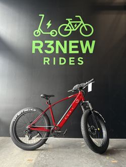 GEN3 - The OutCross Fat Tire eBike w/ 35 mi Max Operating Range and 20 MPH Max Speed