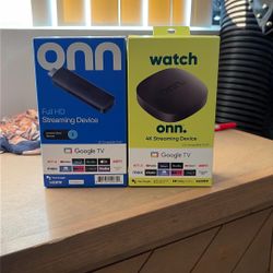 Onn. 4K Streaming Box + Extras – Great Condition
