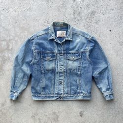 Vintage 90’s Calvin Klein Denim Jacket Womens 