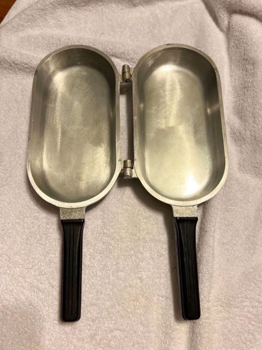Guardian Service Ware Aluminum Fish Fryer Omelette Skillet Vintage