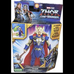 Marvel Studios Thor Love and Thunder Thor Toy 6 Inch Deluxe Action Figure